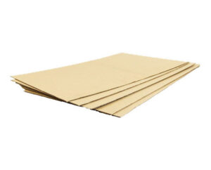 Plaques carton ondulé double cannelure
